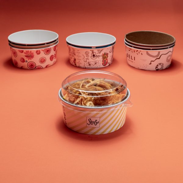 Bandejas redondas para Poke Bowl