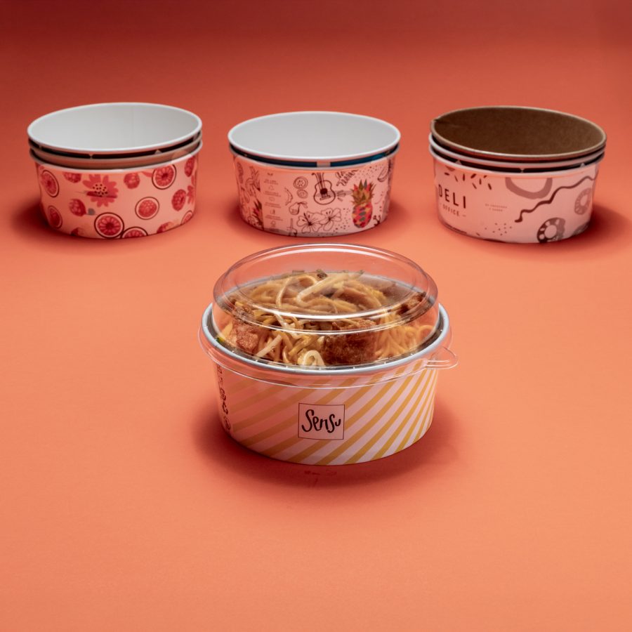 Bandejas redondas para Poke Bowl